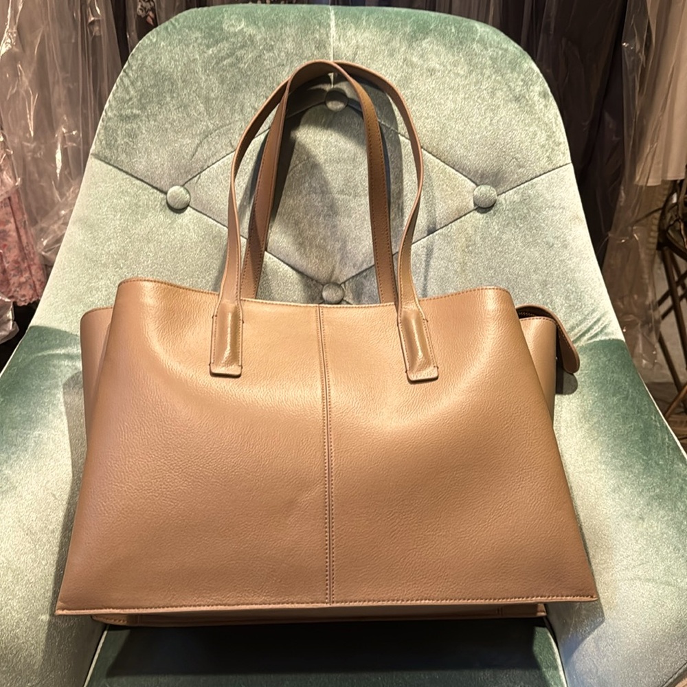 Freja NYC Leather Tote Bag